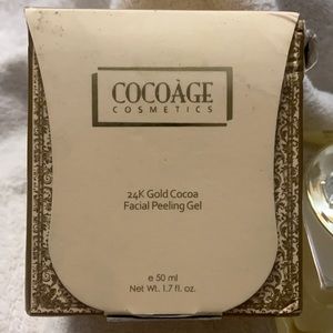 Cocoage 24K Gold Cocoa Facial Peeling Gel. New